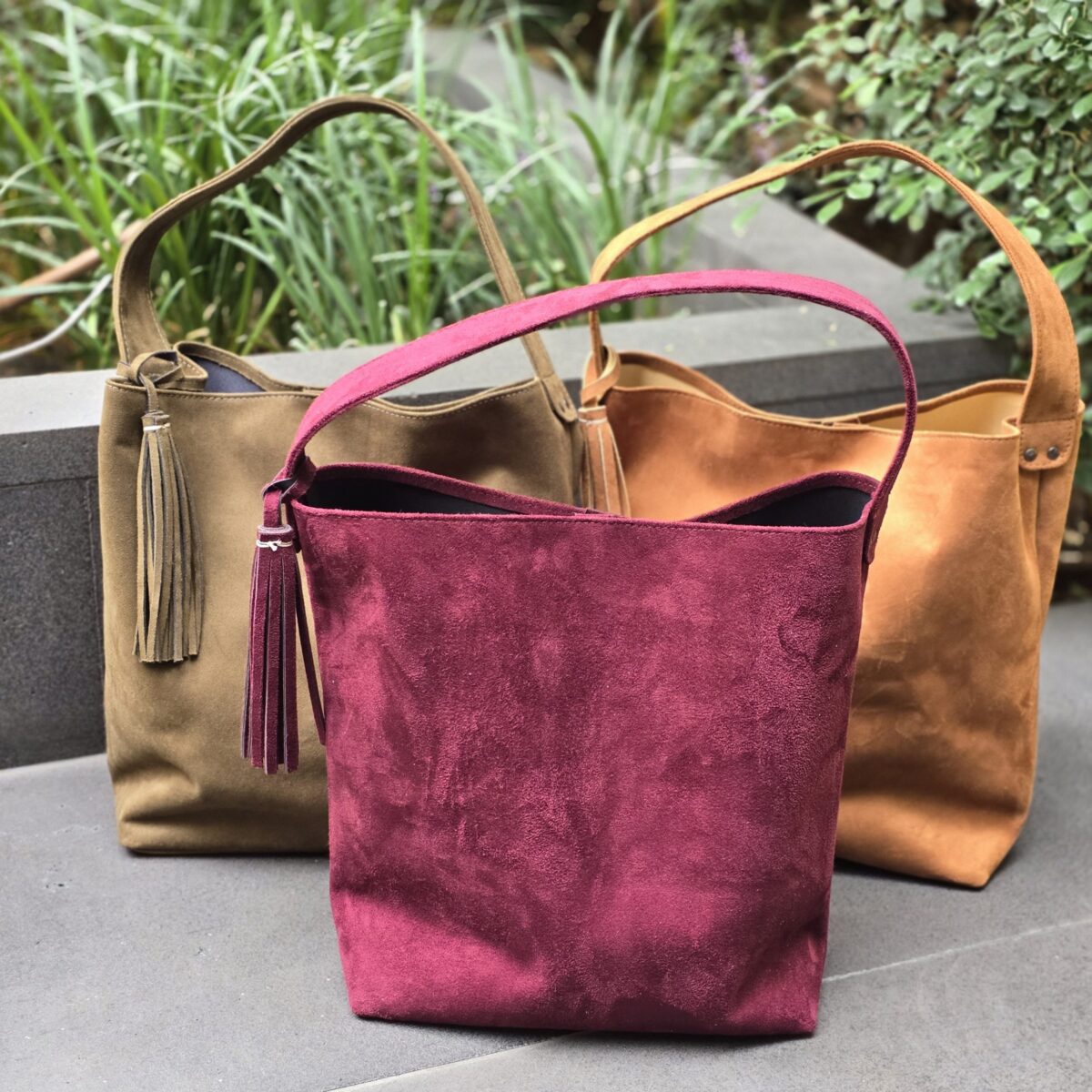 Sienna Slouchy Suede Bag: Camel
