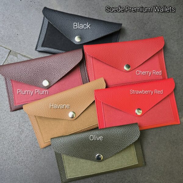 A. Suede Premium Wallets