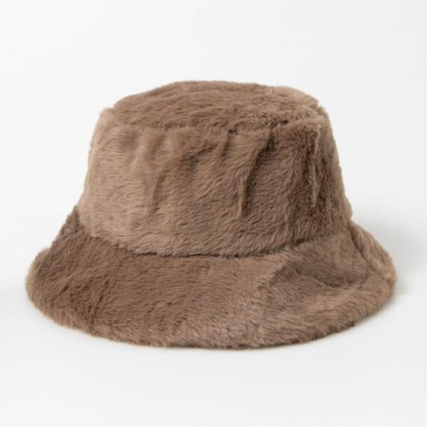 A. Bucket Hat: Fur Camel