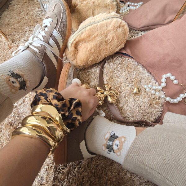 Set of 3 Metallic Chunky Bangles