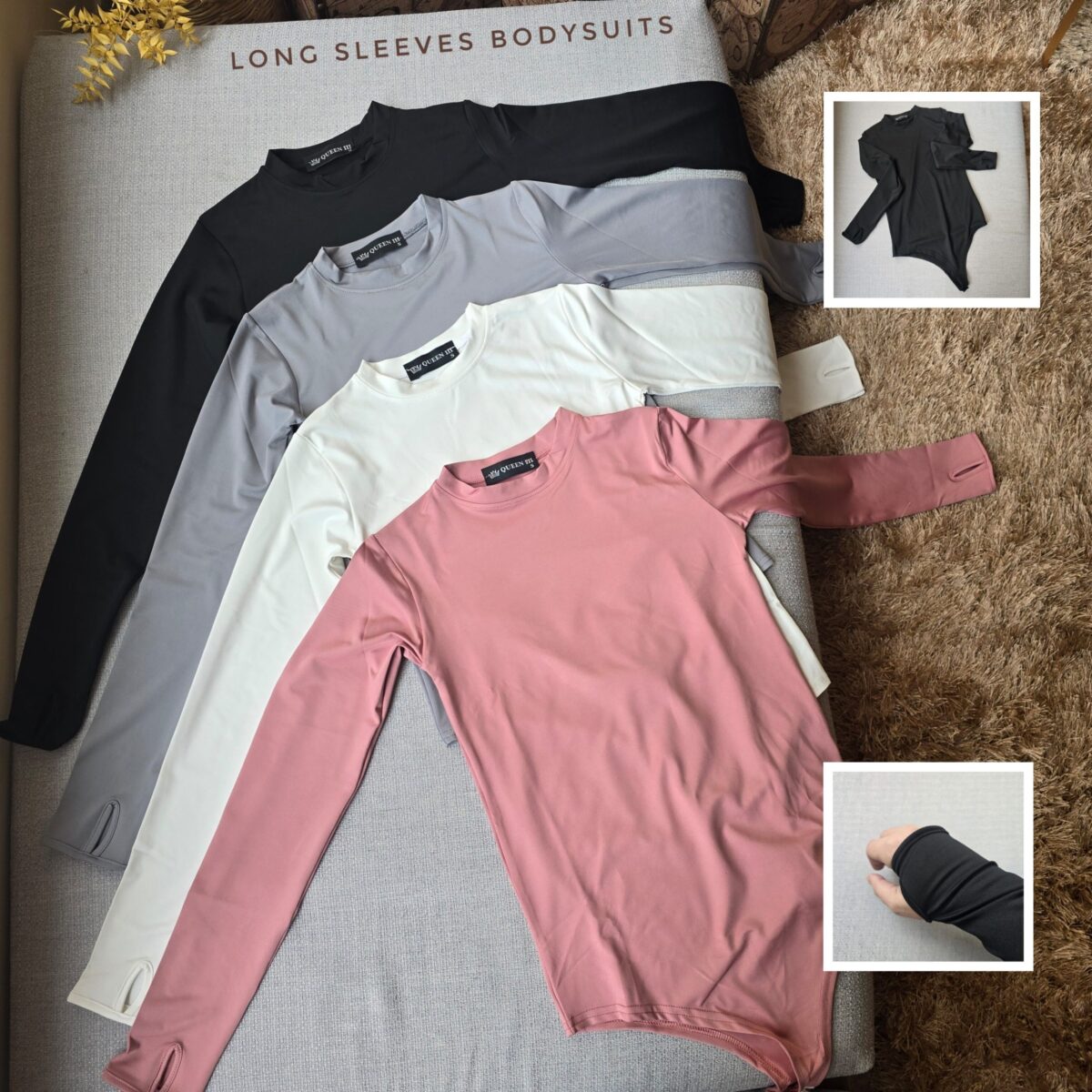 Bodysuit: Polyamide long sleeves