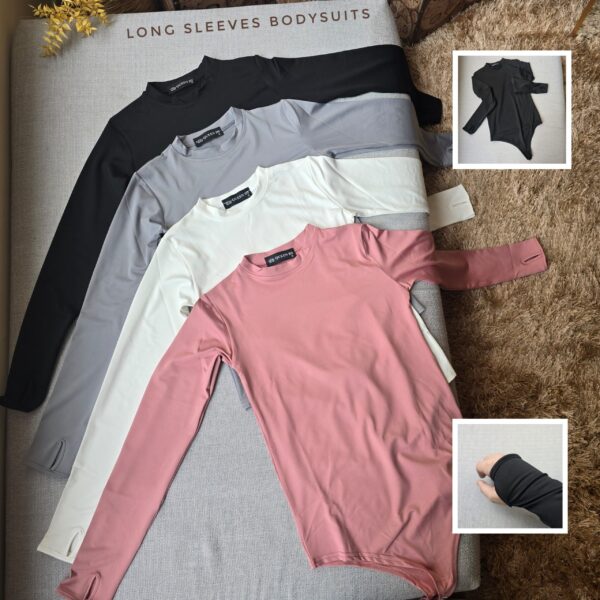 Bodysuit: Polyamide long sleeves