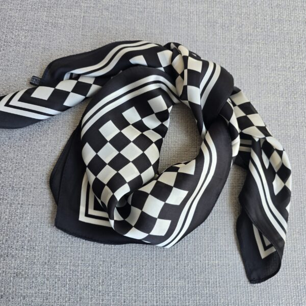 A. Square Scarf: Checkered