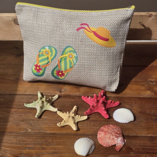 Beach Pouch: Sea Breeze