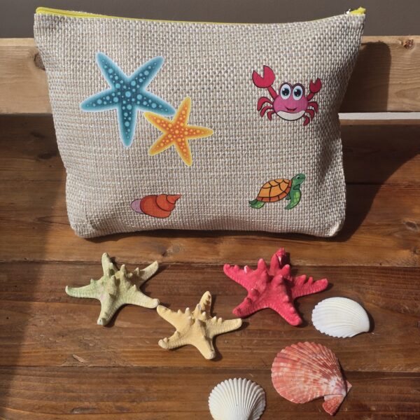 Beach Pouch: Starfish
