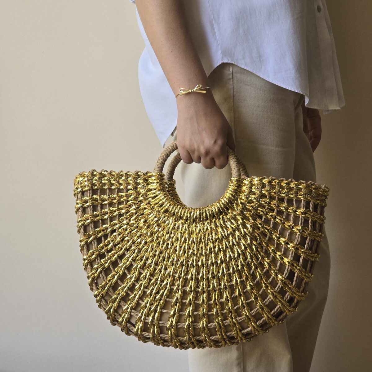 1001586500-scaled-1 B. Metallic Woven Bag: Gold