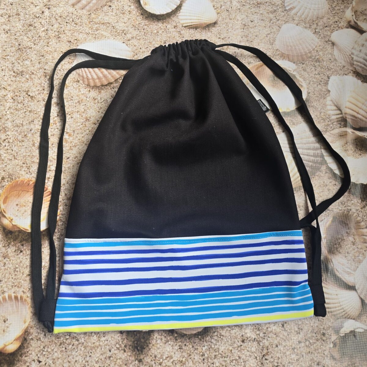 Kids Beach Bag: Retro Striped