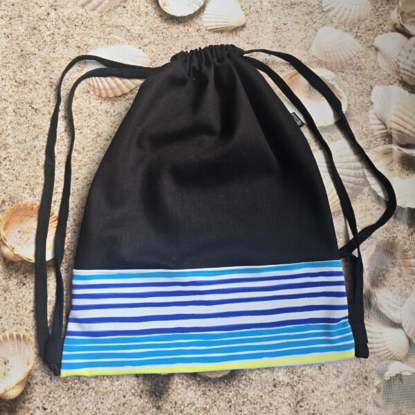 Kids Beach Bag: Retro Striped