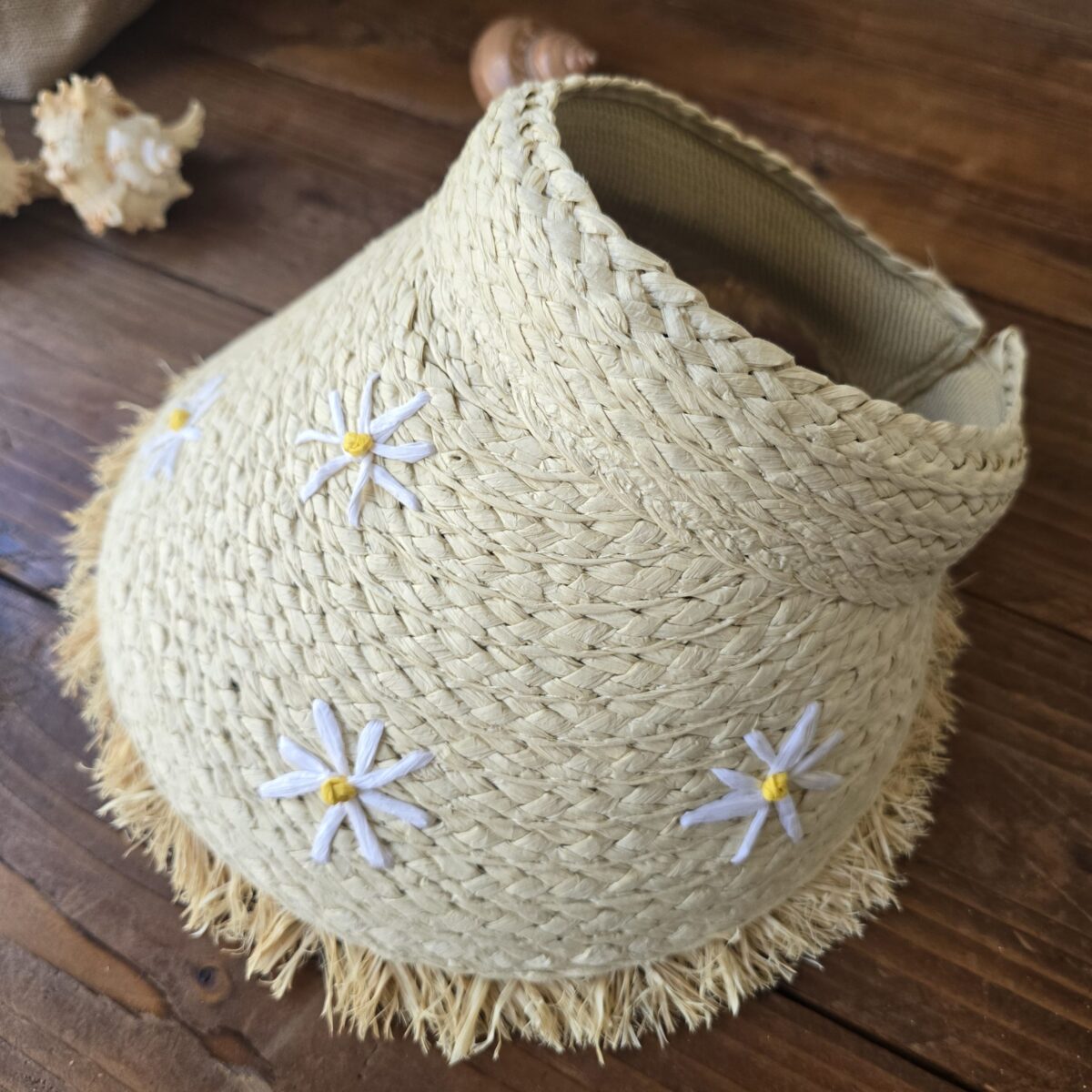 1001615967-scaled-1 Straw Visor: White Daisies