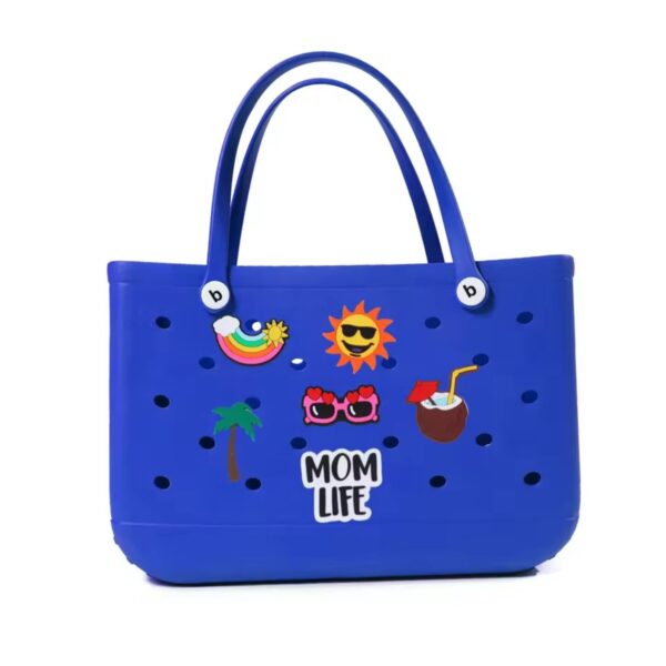 Rubbery Flex Bag: Royal Blue