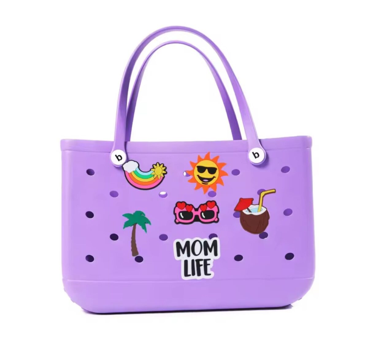 1001702057 Rubbery Flex Bags: Light Purple
