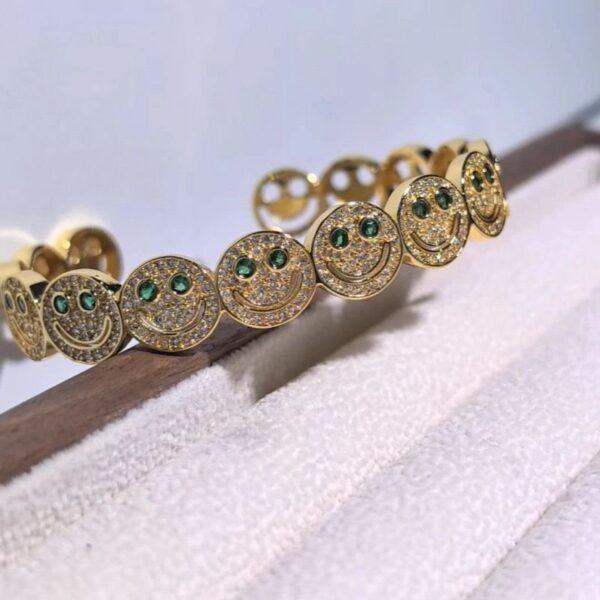 Smiley Face Bangles