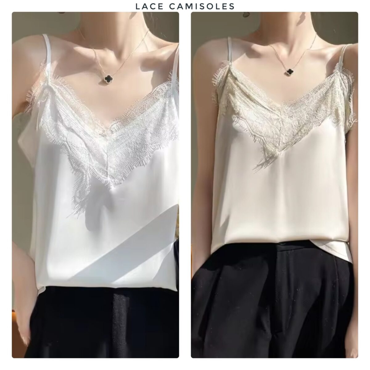 1001753281 Women's Camisoles: Lace