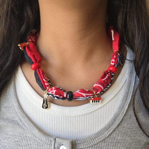 B. Bandana Necklaces: Howdy Red