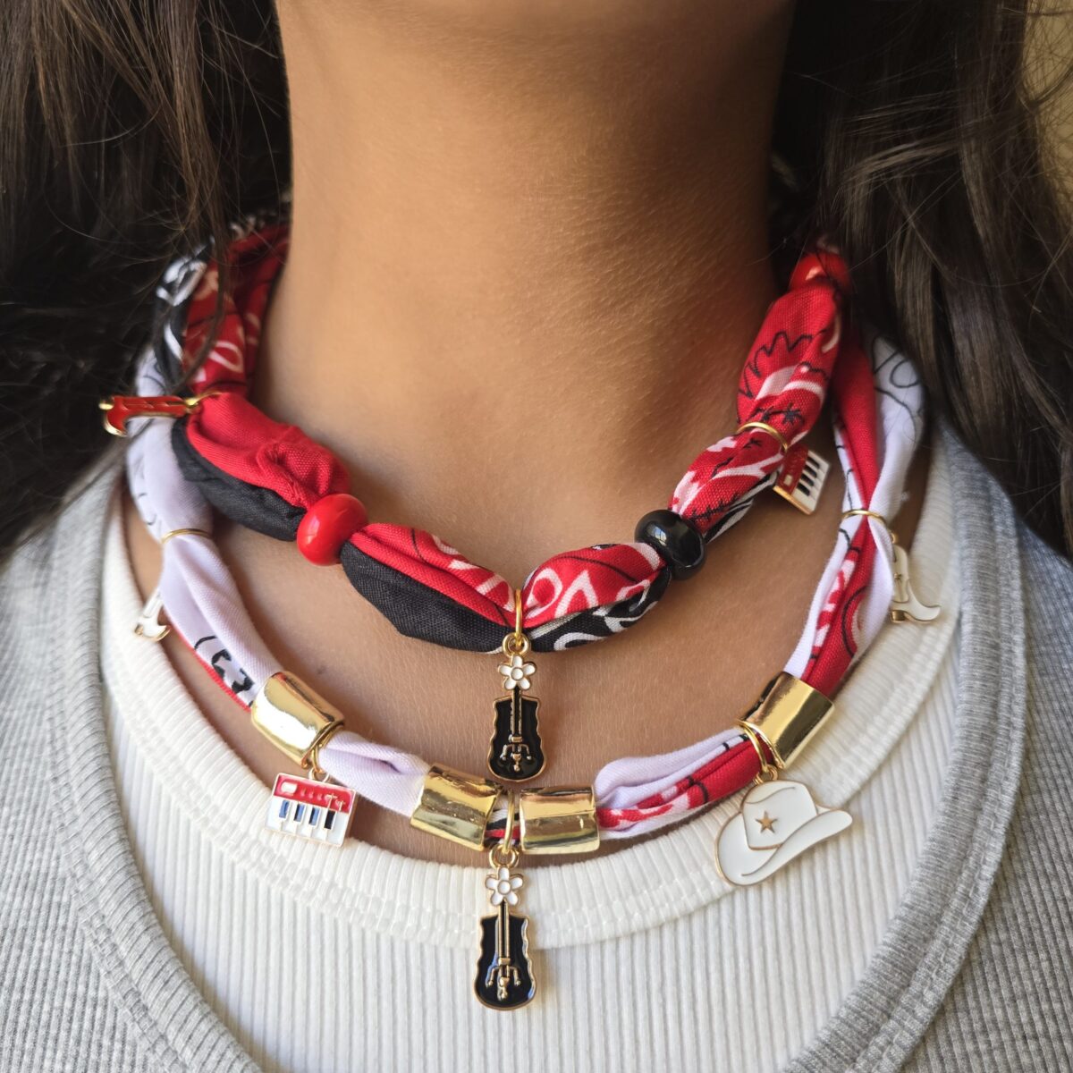 1001836578-scaled-1 B. Bandana Necklaces: Howdy White - Red