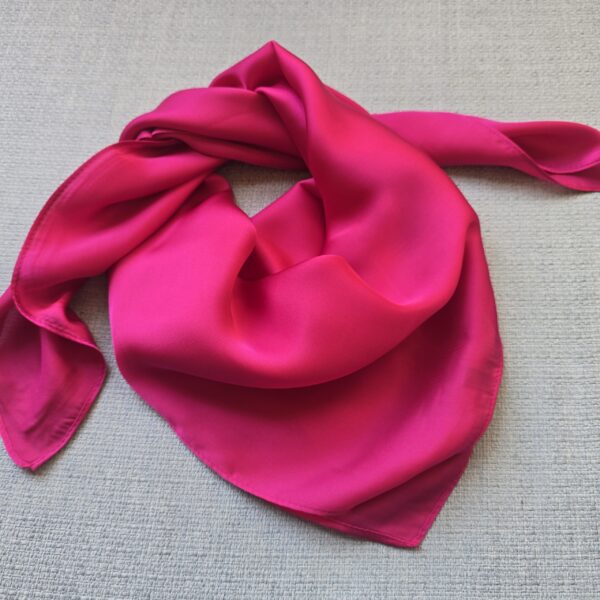 B. Square Scarf: Fushia