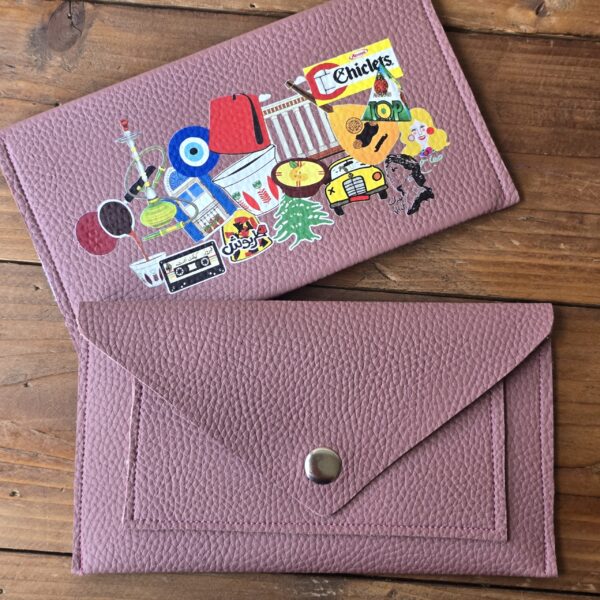 "3al Lebnene Wallets" : Lebanese Nostalgia- Bois de Rose