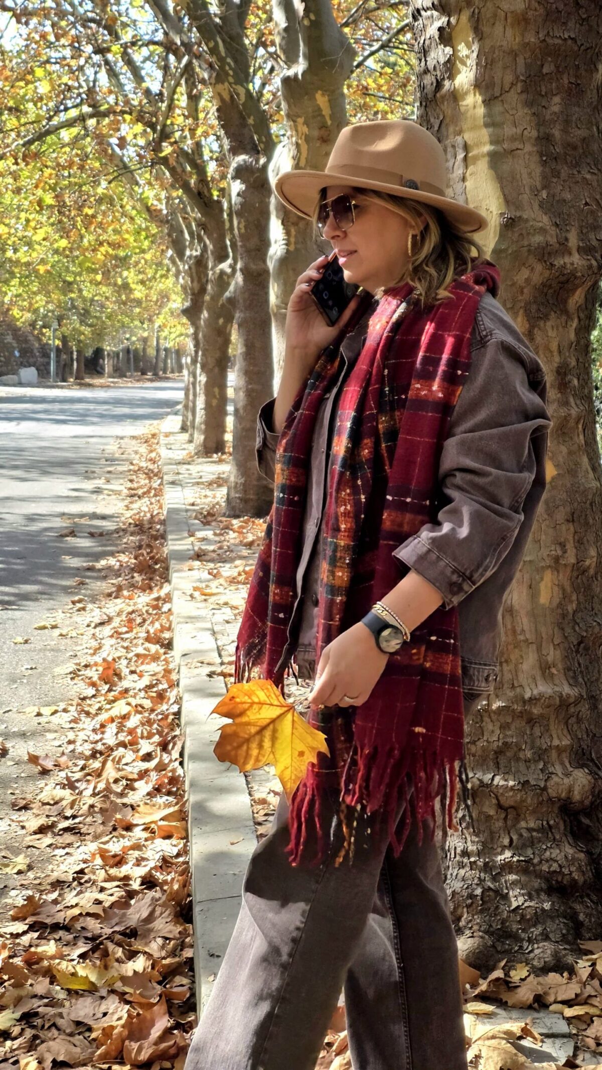 1002354494-scaled-1 A. Plaid Scarves: Maple Mood