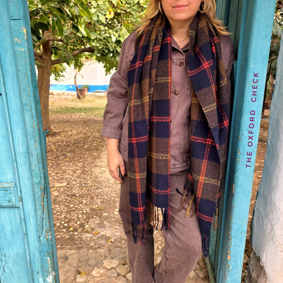 Plaid Scarves: The Oxford Check