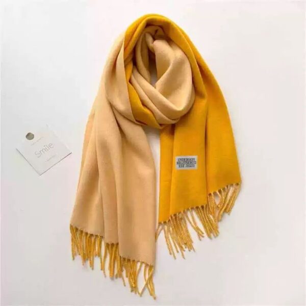 Double Sided Scarf: Sunshine
