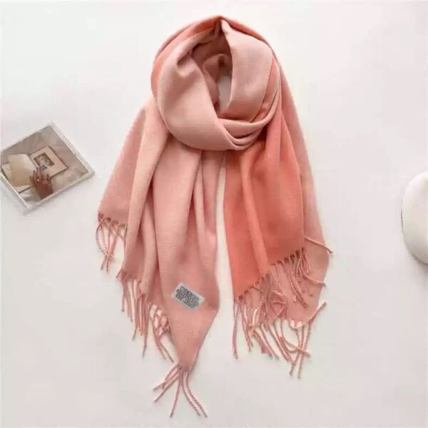 A. Double Sided Scarf: Powder Pink