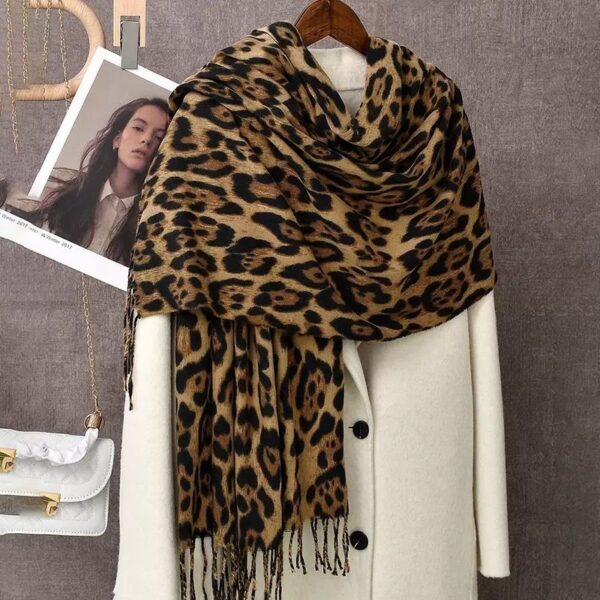 Cashmere Scarf: Leo Brown