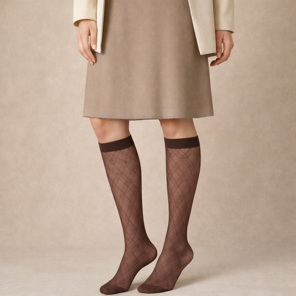 1002557408 A. Classy Cuff Knee highs: set of 2