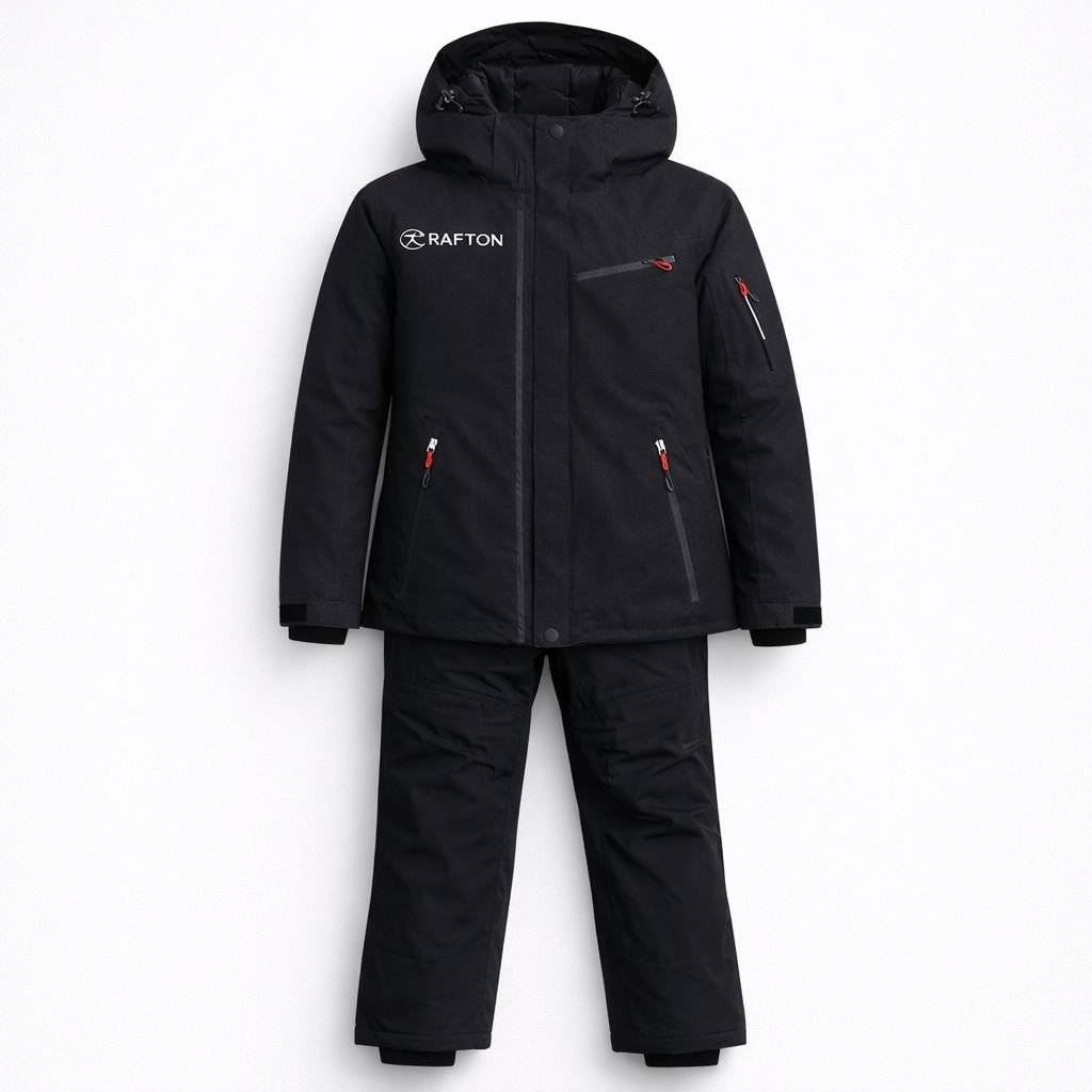 1002656542 A. Kids Ski Set: Black
