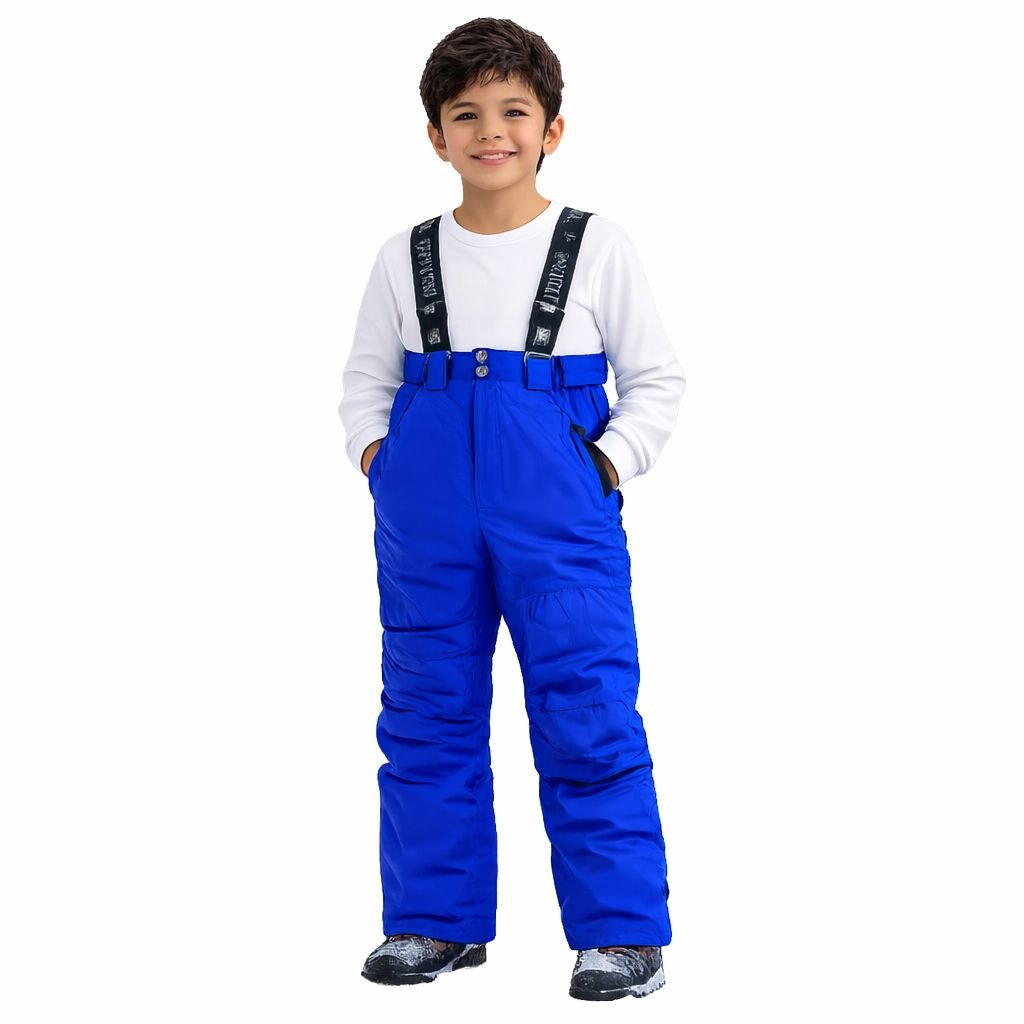 1002735074 A. Kids Snow Overall: Blue