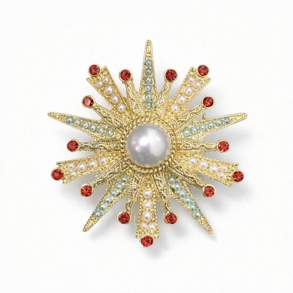 Z. Pompadour Broche