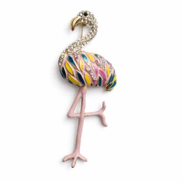 Z. Flamingo Broche