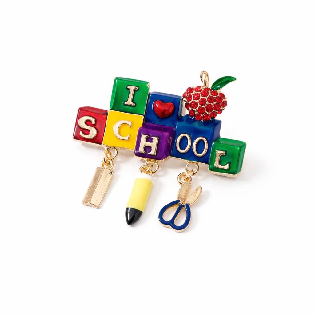 1002844751 Teacher's Broche : Love School Broche