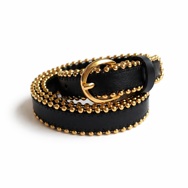 A. Rock Chic Belt: Black
