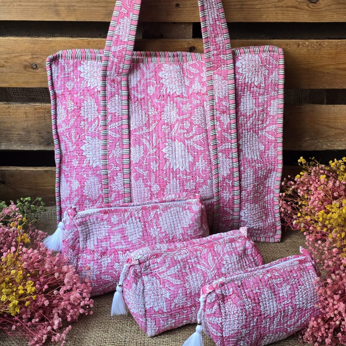 1003105380-scaled-1 Quilted Tote Bag: Pink Riviera