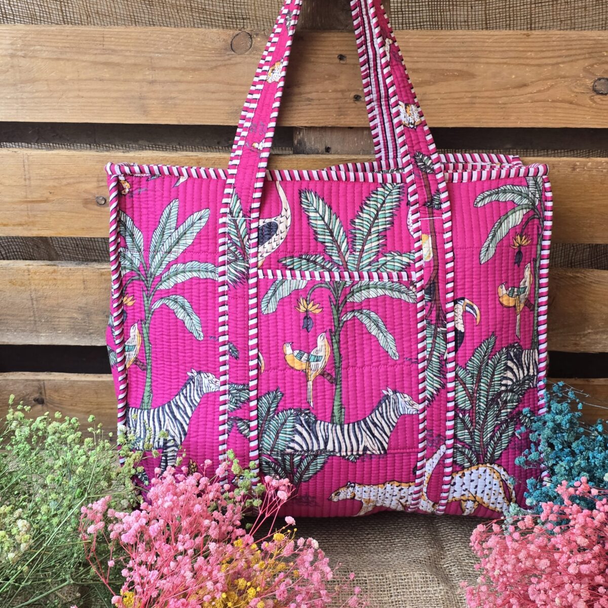 1003108989-scaled-1 Quilted Tote Bags: Pink Jungle