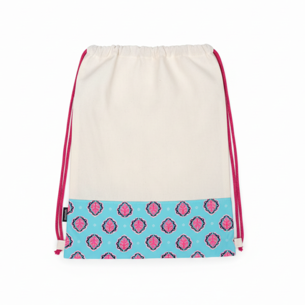 Kids Beach Bag: Aqua Arabesque
