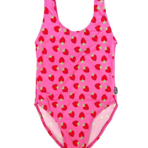 A. Girls Swimsuit: Strawberries