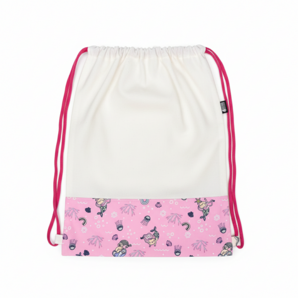 Kids Beach Bag: Pink Mermaid
