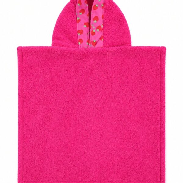 A. Poncho towel: Strawberries