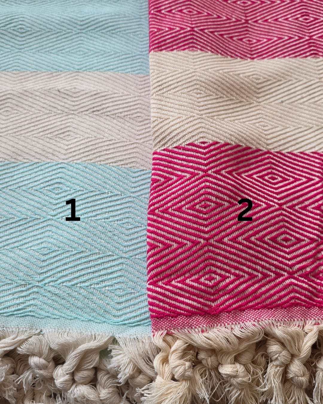 1003259104 Peshtemal Towel: Losange
