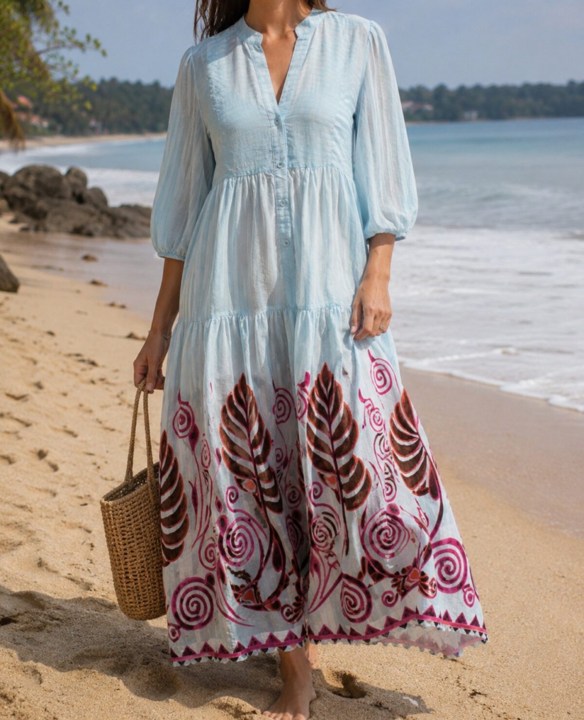 1003296877 Dress: Blue Mirage
