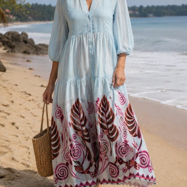 Dress: Blue Mirage