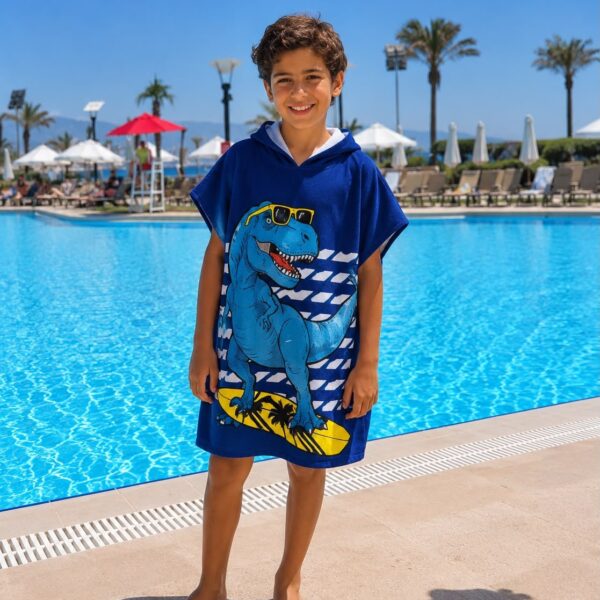 Kids Ponchos: Up to 12 years- Sharks