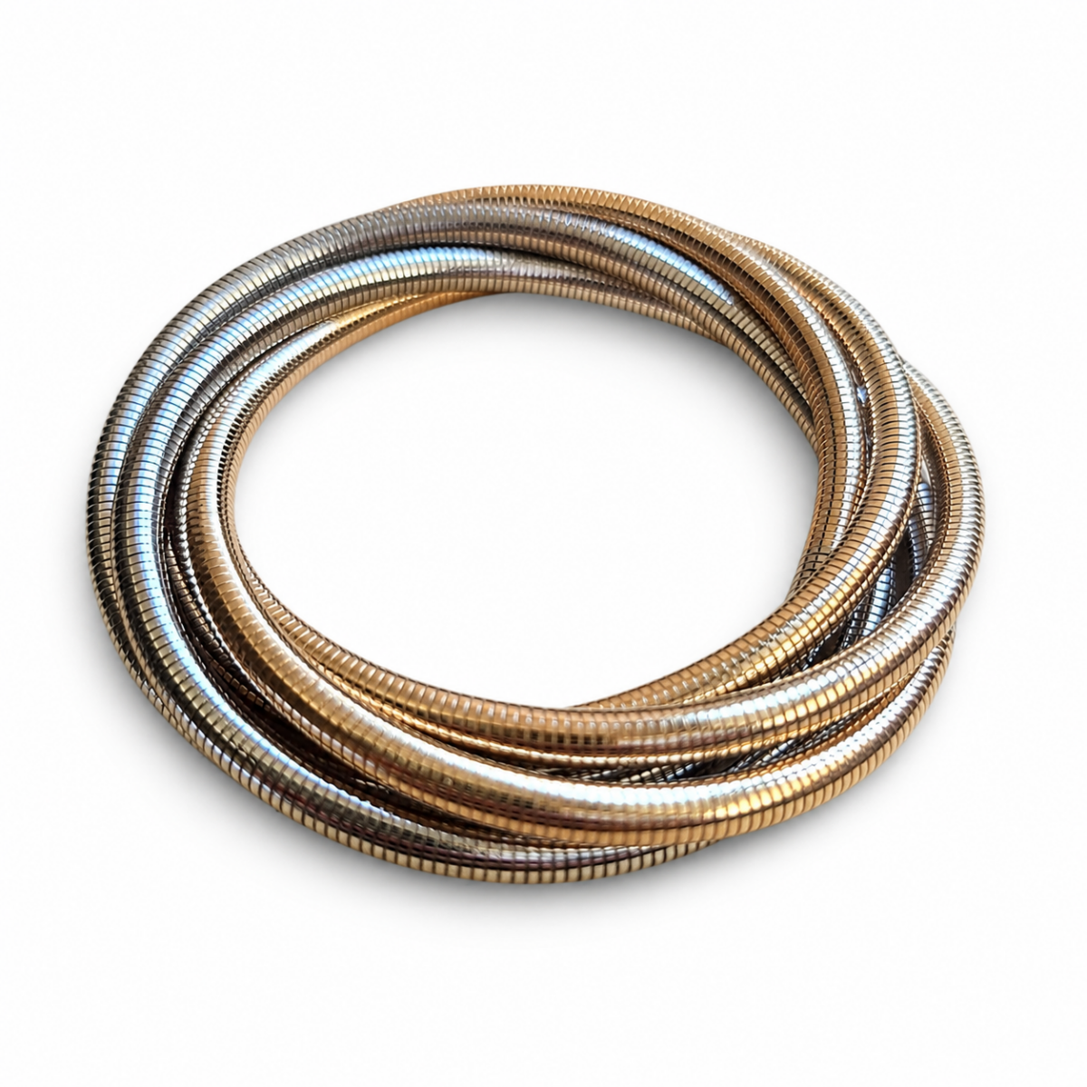A. Wrap Bracelet: 2 tones