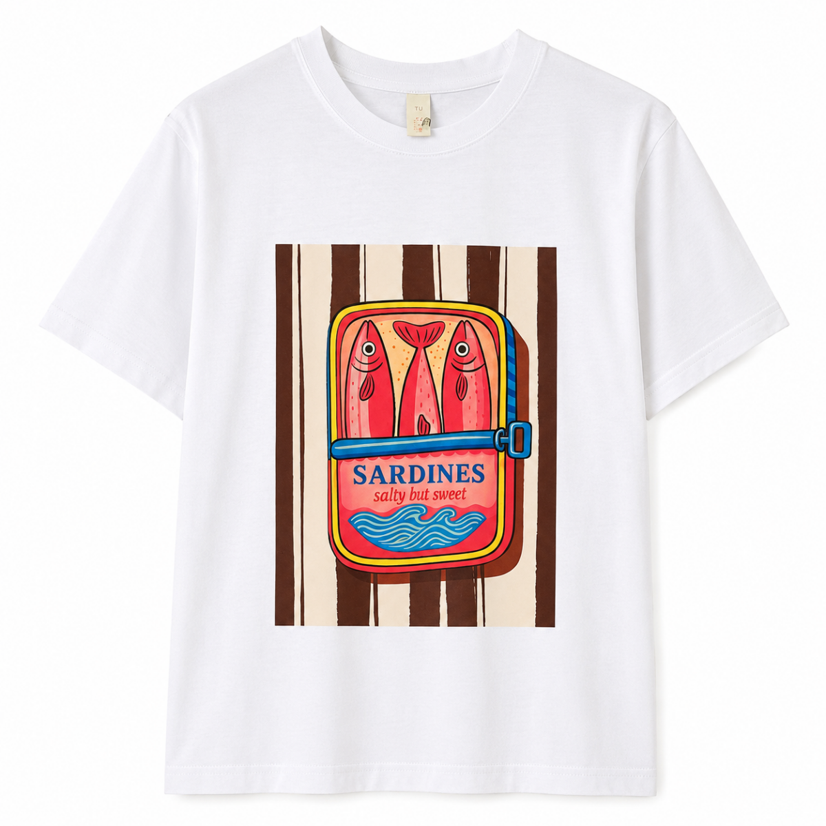 A A . T- Shirt: Sardine Salty But Sweet