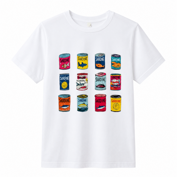T-shirt : Sardines Cans