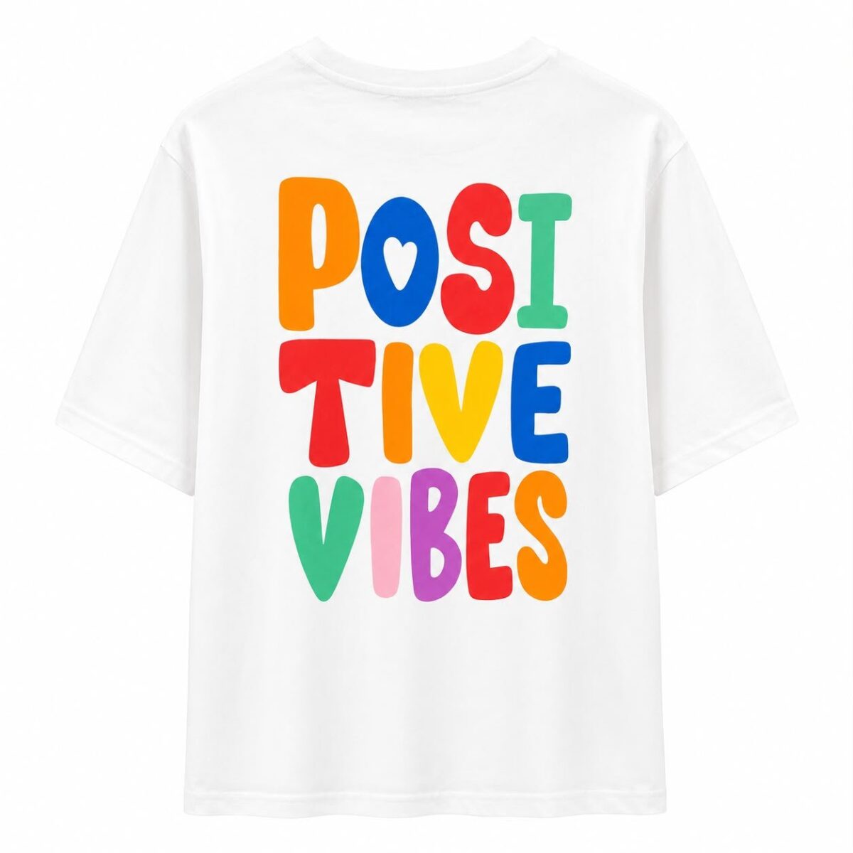 1003509964 T - Shirt: Positive Vibes