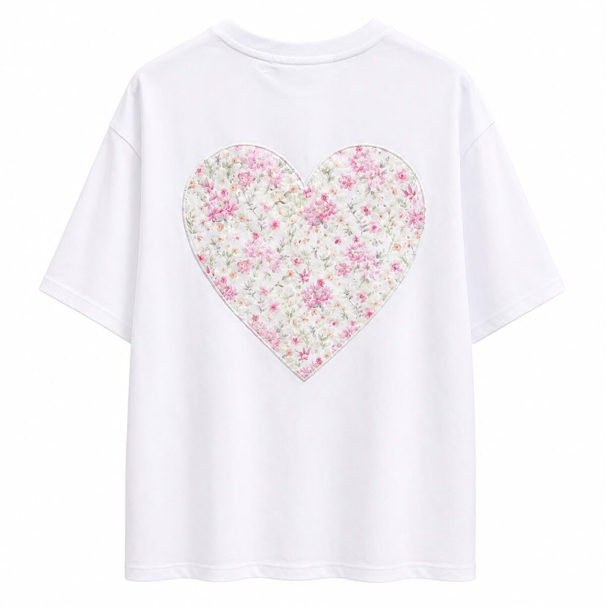 A A. T- shirt: Pastel Tulle heart