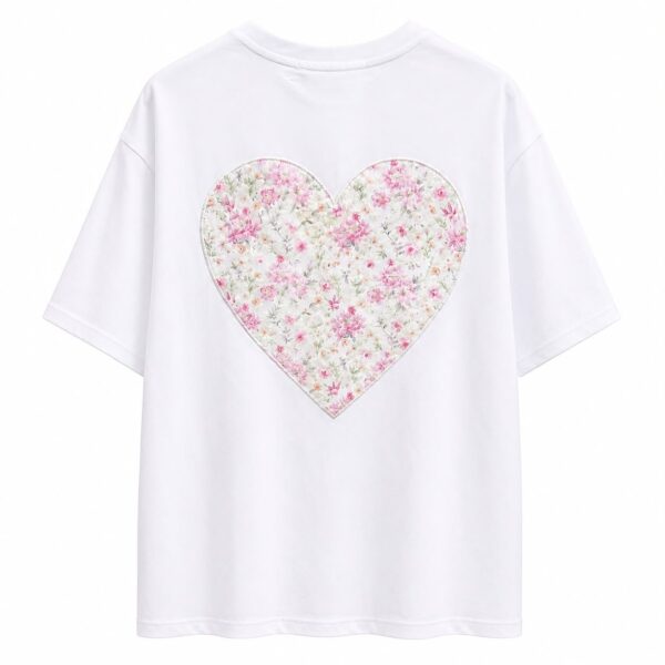 A A. T- shirt: Pastel Tulle heart