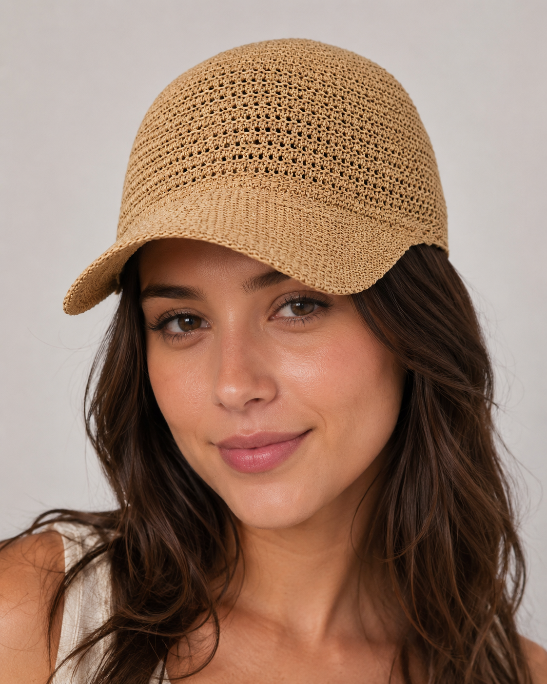 1003542424 A A. Linen Knitted Caps